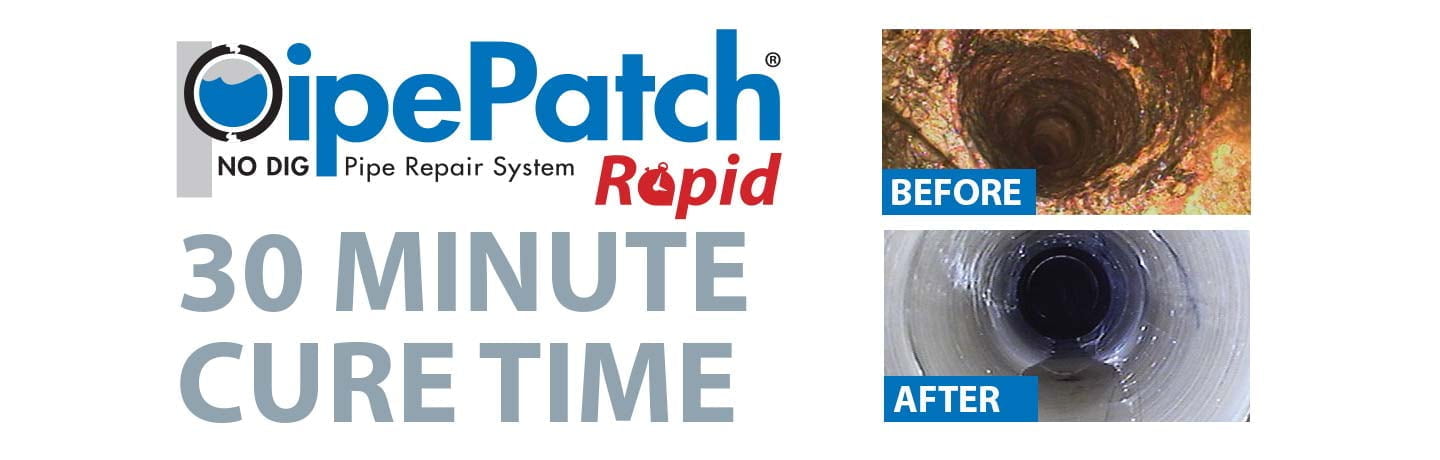 PipePatch Rapid Repair System - Fast Cure