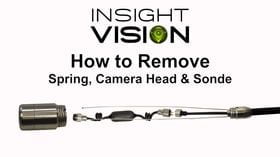 How to Remove Camera Head, Spring and Sonde - Insight | Vision